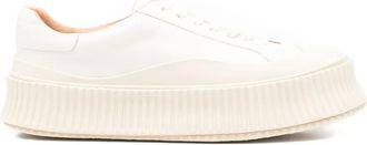 Jil Sander Sneakers con suola rialzata - Toni neutri