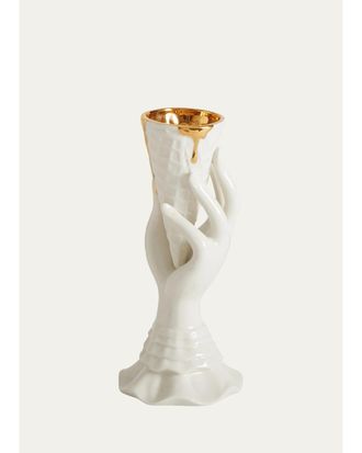 Jonathan Adler Gilded Muse I-Scream Vase