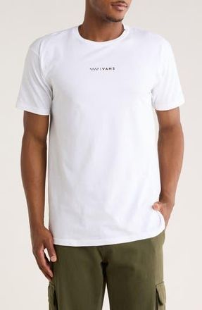 Vans Check Logo Cotton Graphic T-Shirt in White at Nordstrom Rack, Size Xx-Large