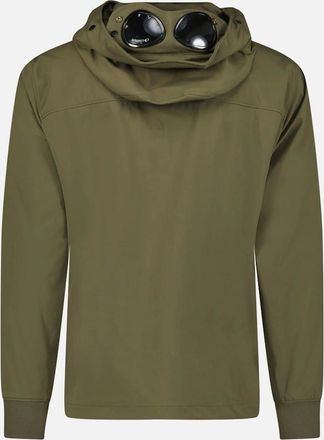 C.P. Company Mens CP Company Ivy Green Shell-R Goggle Jacket - Size: 38/Regular