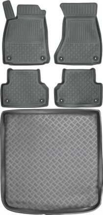 OEM Juego De Alfombrillas Para Coche Y Maletero Para Audi A4 B9 Kombi A Partir De 2015