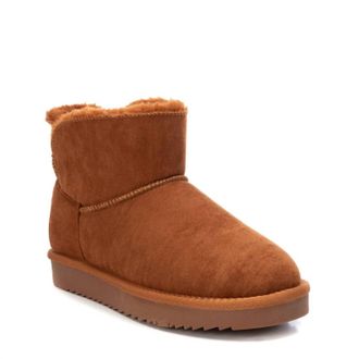 Xti Womens Winter Booties In Camel