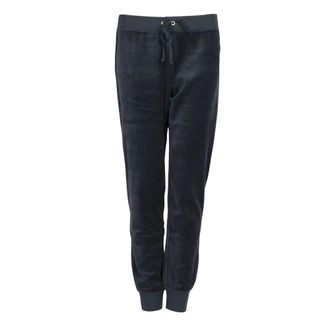 Juicy Couture Pantaloni della tuta in velluto - - Trousers - Donna - Blu - M