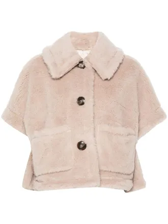 Max Mara Newterzo cape - Beige