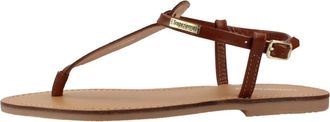 Les Tropeziennes Harvil Sandaal - Dames - Schoenen - Bruin - Maat: 36 EU Leer