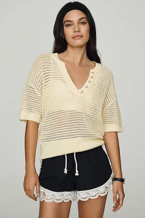 Varley Callie Short-Sleeve Pullover