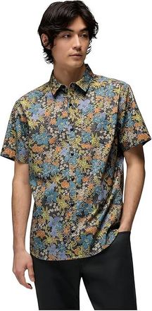 Prana Stimmersee Shirt Mens Clothing Black Summer Nights 1 : 2XL, Cotton/Polyester