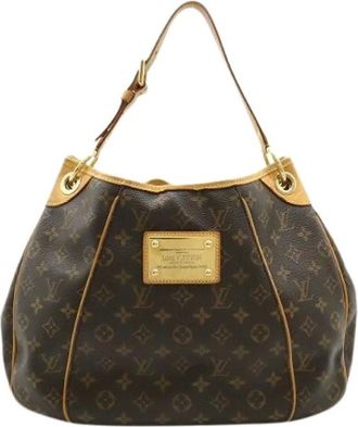 Louis Vuitton Pre-owned Shoulder Bags, female, Brown, Size: ONE SIZE Pre-owned Vintage Canvas Shoulder Bag