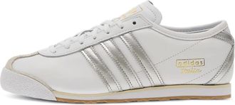 adidas Italia 70s leren sneakers met zilverkleurige streep - Wit