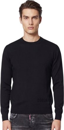 Dsquared2 Black Crew Neck Sweater