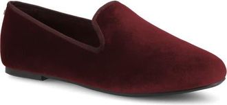 Birdies The Starling Loafer Velvet in Burgundy at Nordstrom, Size 9.5