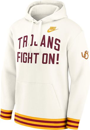 Nike USC Legacy Nike Mens College Pullover Hoodie in Brown | 02K30K9HSCV-RZ7