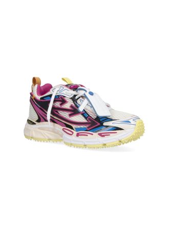 Off-white Mixed-Material Multicolor Sneaker - Multicolor