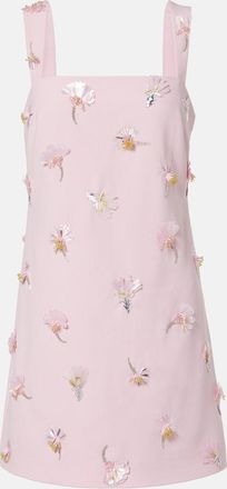 SIMKHAI Ella embellished minidress