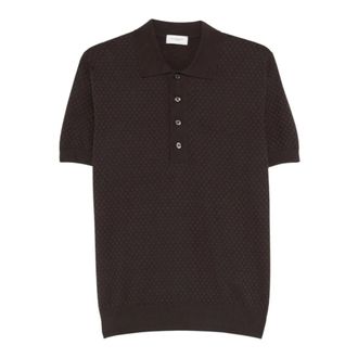 Paolo Pecora Heren, Tops, Bruin, Maat: XL Katoen