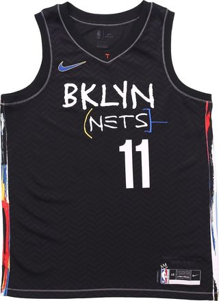 Nike NBA City limited SW Fan Edition 20-21 Season Brooklyn Nets Kyrie Irving 11 Sports Basketball Jersey Black CN1713-018