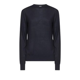 Toteme Dames, Truien, Zwart, Maat: L Zijde