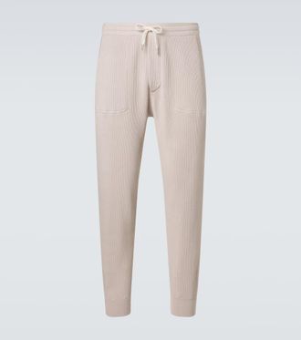 Brunello Cucinelli Cotton corduroy sweatpants