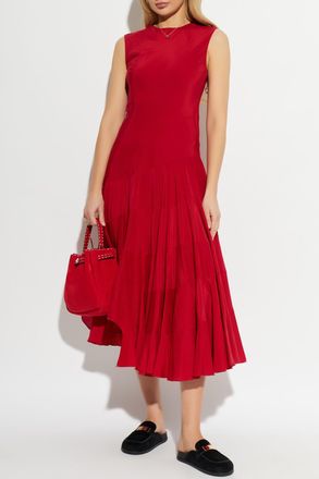 Tory Burch Sleeveless Dress, Womens, Red