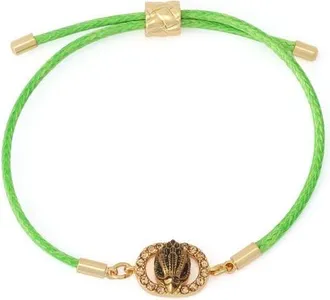 Kurt Geiger Chelsea Eagle Adjustable Cord Bracelet in Green at Nordstrom