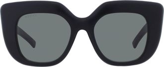Gucci Grey Cat Eye Ladies Sunglasses GG2030S 001 50