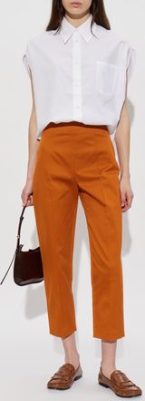 Marni Oversized Top With Pocket, Womens, White