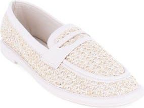 Elie Tahari Meadow Penny Loafer in Natural at Nordstrom Rack, Size 8.5