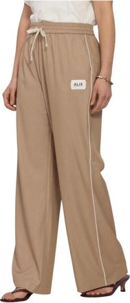 ALIX The Label Alix The Label, Broeken, Dames, Beige, L, Woven 2 Tone Pants