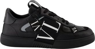 Valentino Garavani Vl 7N Sneakers - Heren - Sneakers - Zwart - 40 EU - Leer - Schoenen