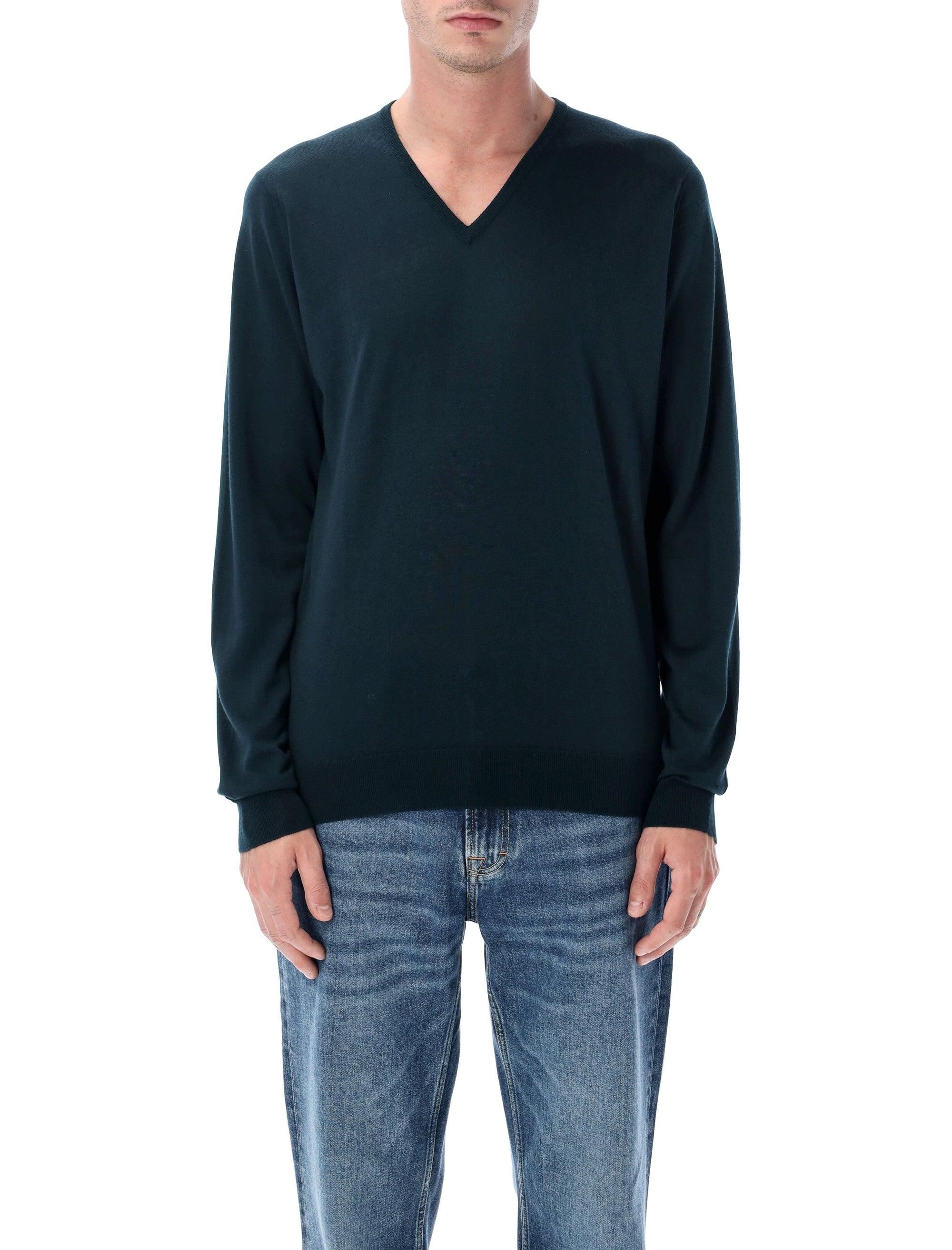 John Smedley V-Neck Sweaters − Sale: up to −49% | Stylight