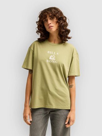 Billabong Surfing In Town T-Shirt verde