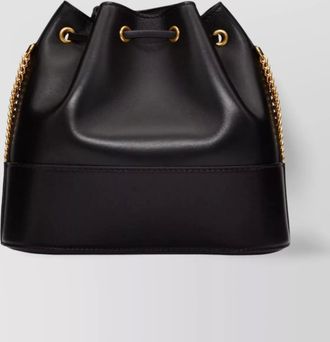 Valentino Garavani vlogo signature leather bucket bag