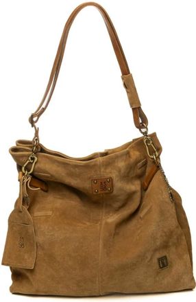 A.S.98 A.s.98, Tassen, Dames, Bruin, ONE Size, Leer, Robi Vouwbare Tas