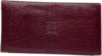 Givenchy Pre-owned Vintage Kaarthouder - Dames - Vintage Accessoires - Paars - ONE Size - Leer - Vintage