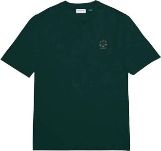Edmmond Studios Mens El Ojo Distscreto Tee Top In Green