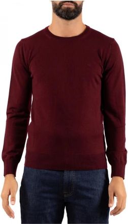 Brooksfield Trui met ronde hals - Heren - Ronde hals truien - Rood - 2XL - Truien & Vesten
