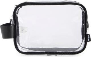 Mytagalongs Two-Zip Clear Dopp Kit in Black at Nordstrom Rack