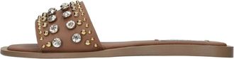 Steve Madden Slippers - Dames - Sandalen - Bruin - 38 1/2 EU - Schoenen