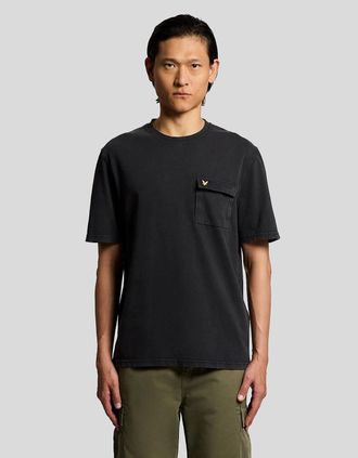 Lyle & Scott Lyle And Scott Mens Cargo Pocket T-Shirt - Black - Size: 40
