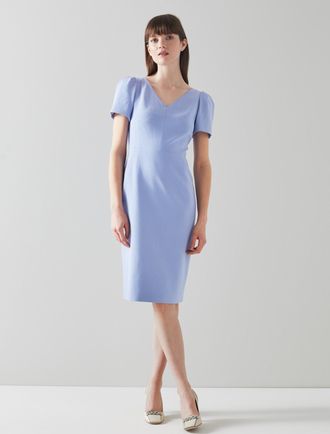 L.k. Bennett Womens Rebecca Dresses, Lavender - Purple - Size 18 UK