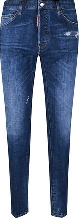 Dsquared2 Cotton Slim Fit Jeans