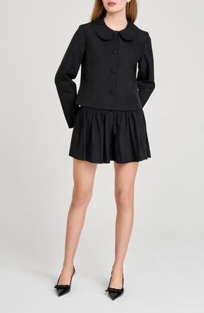 Wayf Mika Miniskirt in Black at Nordstrom Rack, Size Small