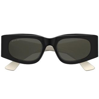Gucci GG1664S001 Square Full Rim Sunglasses - Black