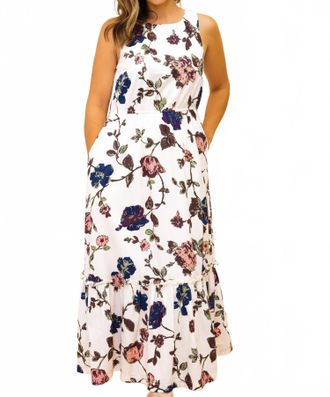 Cleobella Salena Ankle Dress In Jardin Print