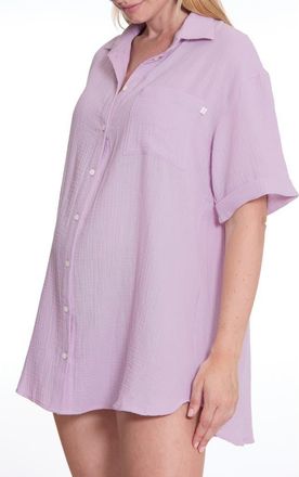Cache Coeur Ice Cream Maternity nightgown in Lilac at Nordstrom, Size X-Small