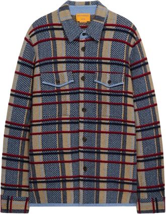 Guest In Residence Hombre, Camisas, Multicolor, Talla: L