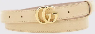 Gucci Cintura GG Marmont in pelle con fibbia monogram