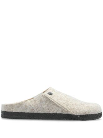 Birkenstock felted slip-on slippers - Neutrals