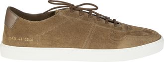 Common Projects Rich Brown Suede Rubber Sole Loafers
