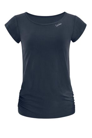 Winshape Sporttop WINSHAPE AET130LS, Damen, Gr. XXL, grau (anthrazit), 85% Polyester, 15% Elasthan, Rundhals, Tops Sporttop, Functional Soft and Light
